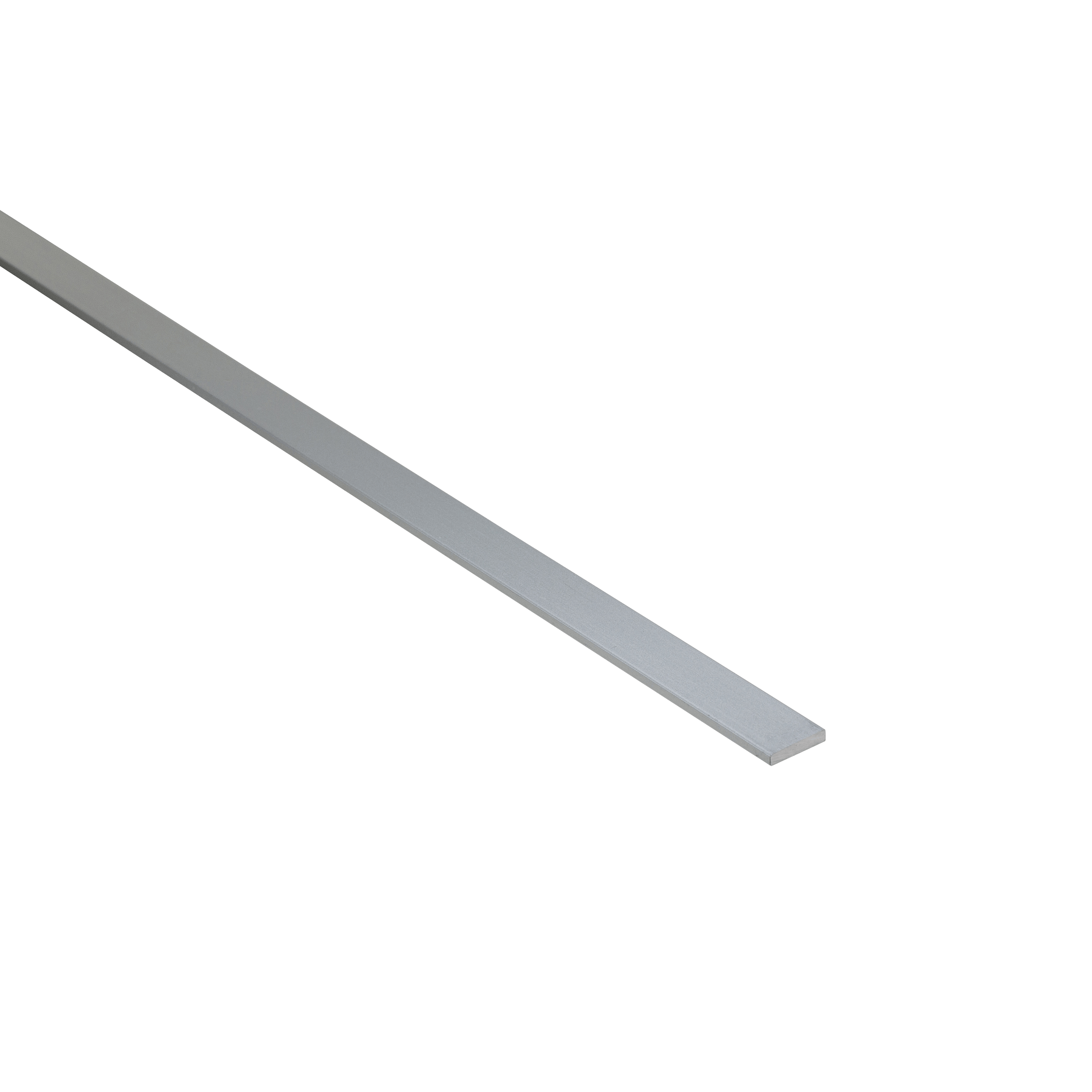Bricocenter PROFILO PIATTO IN ALLUMINIO ANODIZZATO 10X2MM 2,5M OPACO