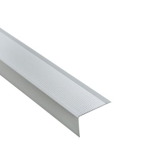 25X40X1.5MM ANODIZED ALUMINUM STEP PROTECTION PROFILE 1M MATTE