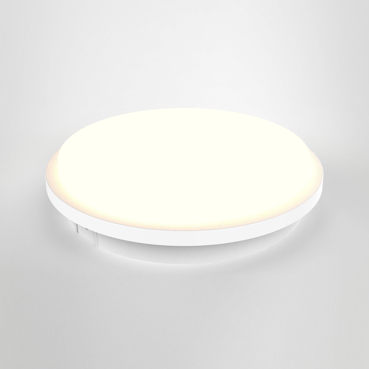 EZY CEILING LIGHT PLASTIC WHITE D24.5 LED 15W NATURAL LIGHT IP65