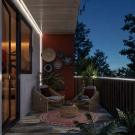 FLEXOUT LED STRIP KIT 5M 46W COLD LIGHT IP65