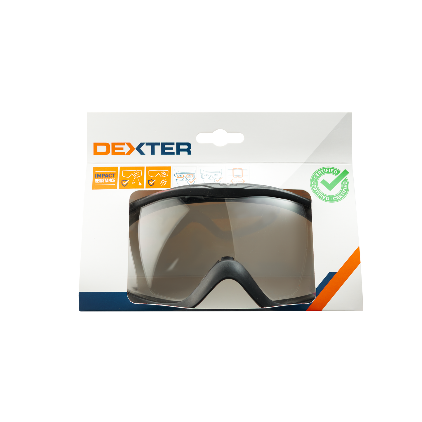 DEXTER POLYCARBONATE ANTI-FOG GOGGLES