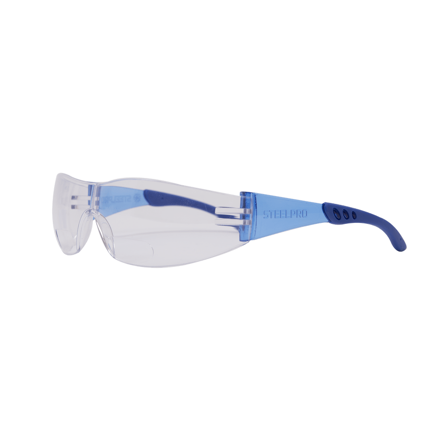 Bricocenter DEXTER SAFETY GLASSES WITH BIFOCAL LENS FOR READING 2.5 DIOPTER POLYCARBONATE