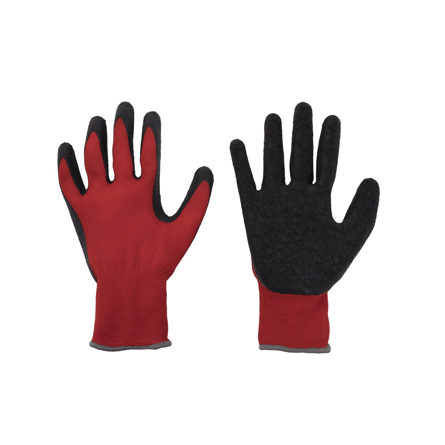 Bricocenter DEXTER GLOVES 10 PAIRS FOR HANDLING SIZE 9L NYLON LATEX PALM