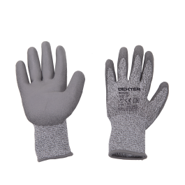 DEXTER CUT-RESISTANT GLOVES HPPE COATED PALM SIZE 9L