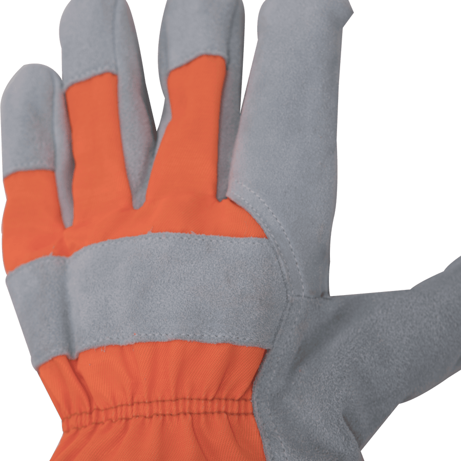 Bricocenter DEXTER HIGH VISIBILITY CONSTRUCTION GLOVES SIZE 10XL POLYESTER AND COTTON