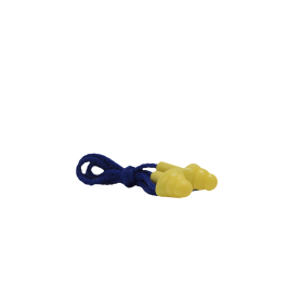 DEXTER REUSABLE EARPLUGS WITH 29DB LANYARD IN POLYESTER AND SILICONE