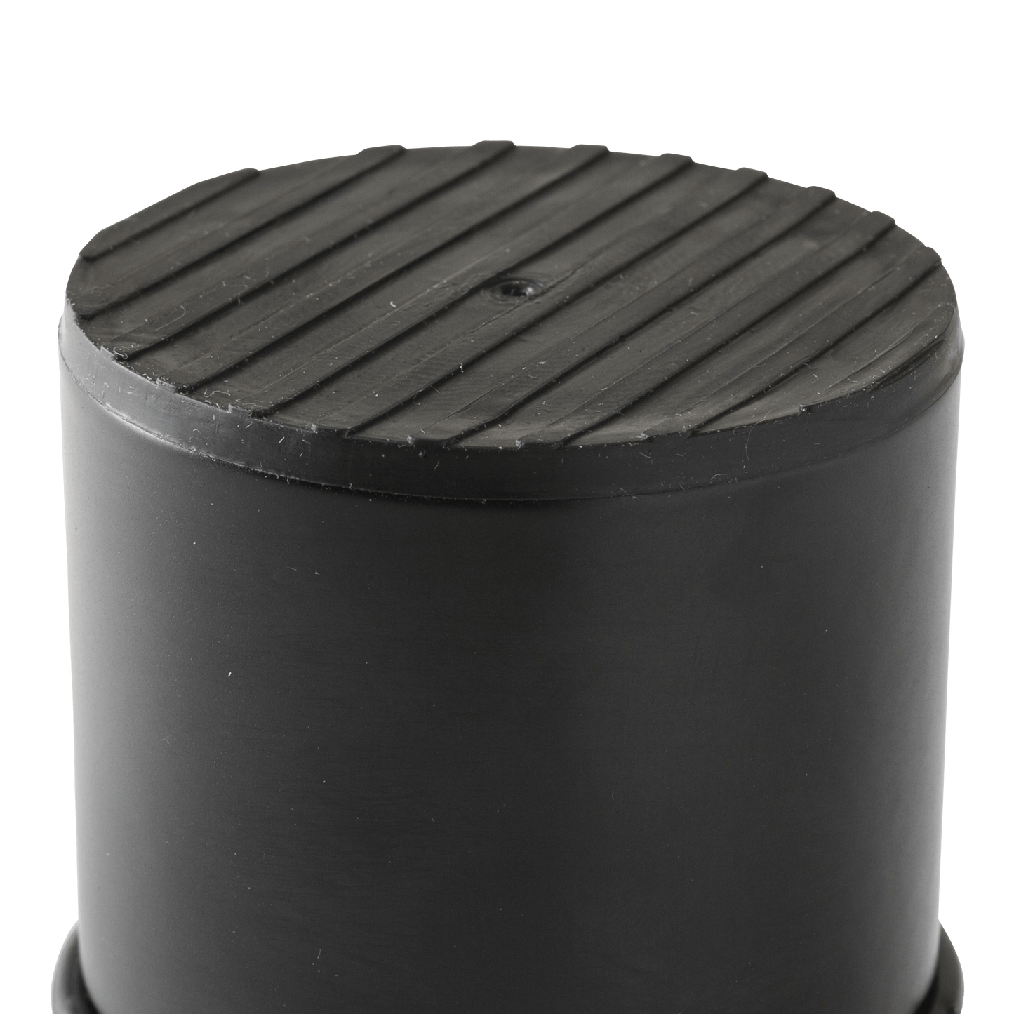 Bricocenter BLACK STAINLESS STEEL DOORSTOP, D7.2X8.1CM