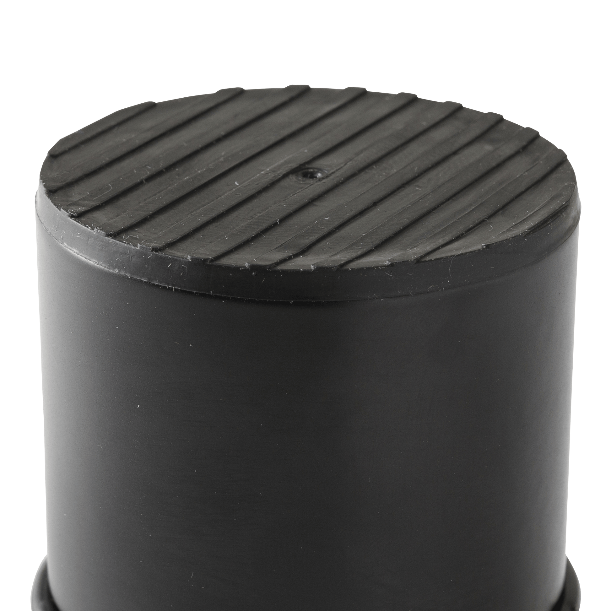 Bricocenter BLACK STAINLESS STEEL DOORSTOP, D7.2X8.1CM