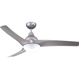 TOKYO PLASTIC CEILING FAN SILVER D132 2XE27=46W 3 BLADES