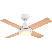 AVEIRO CEILING FAN WOOD AND METAL D91 CM LED 15W 4 BLADES CCT DIMMABLE