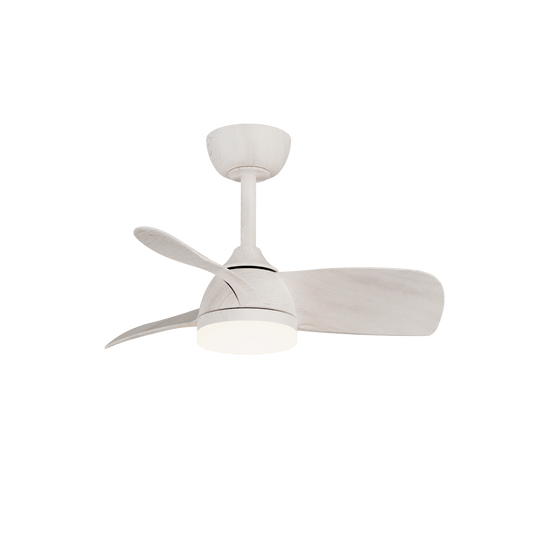 Bricocenter BEACH PLASTIC CEILING FAN WHITE D71 CM LED 21W 3 BLADES