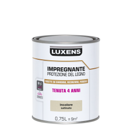 COLORLESS WATER-BASED WOOD PROTECTIVE IMPREGNATING AGENT LUXENS 750 ML