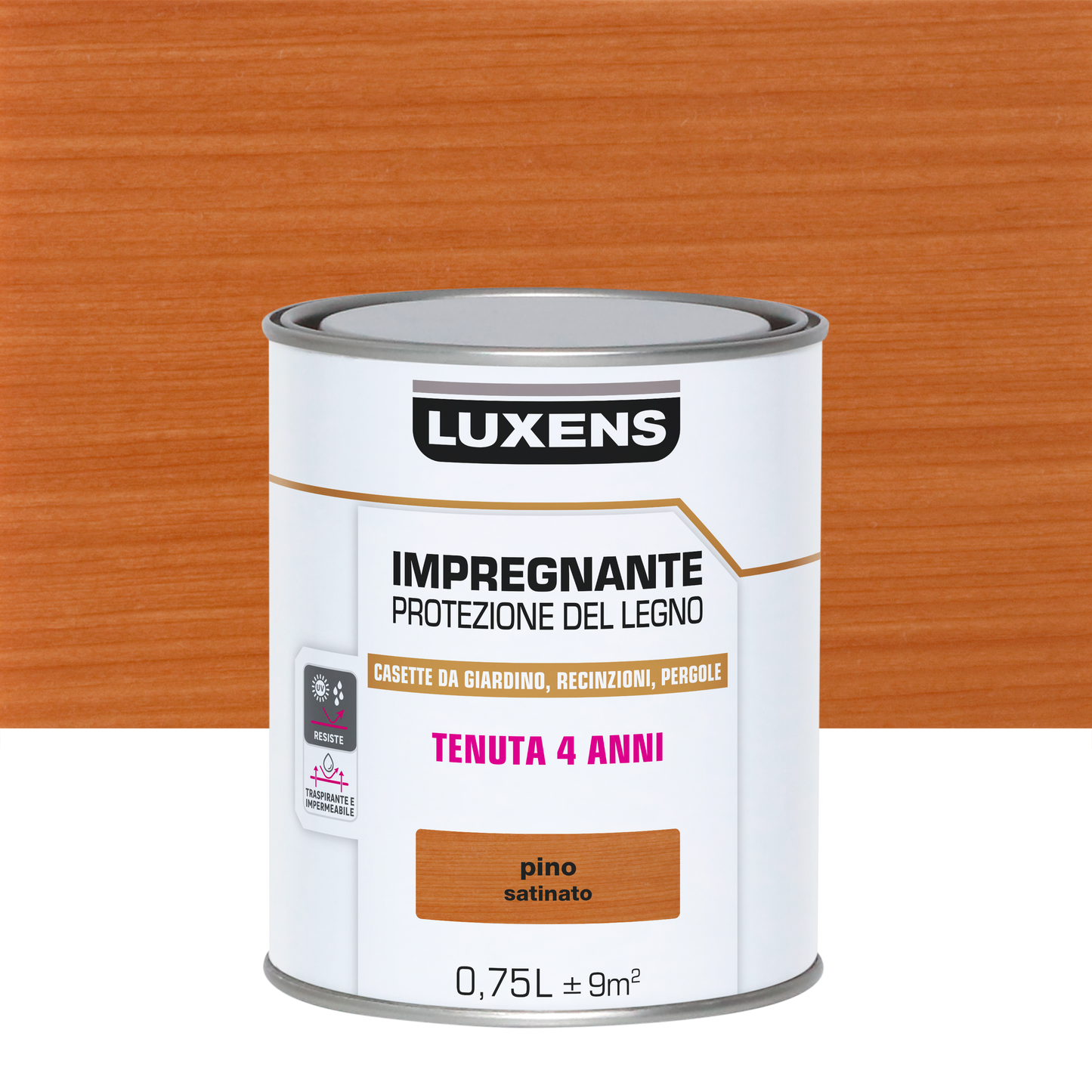 LUXENS PINE WATER-BASED WOOD PROTECTIVE IMPREGNATING AGENT 750 ML