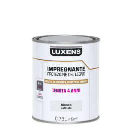LUXENS WHITE WATER-BASED WOOD PROTECTIVE IMPREGNATING AGENT 750 ML