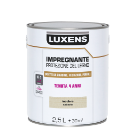 COLORLESS WATER-BASED WOOD PROTECTIVE IMPREGNATING AGENT LUXENS 2.5 LT