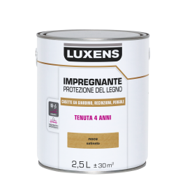 WATER-BASED WOOD PROTECTIVE IMPREGNATING AGENT WALNUT LUXENS 2.5 LT