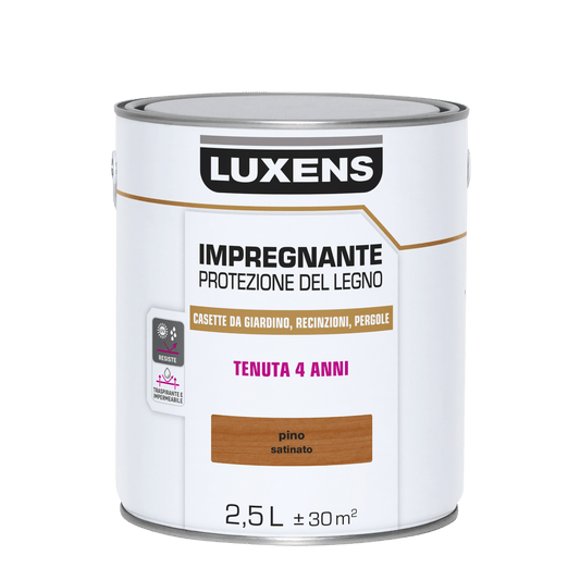 Bricocenter LUXENS PINE WATER-BASED WOOD PROTECTIVE IMPREGNATING AGENT 2.5LT