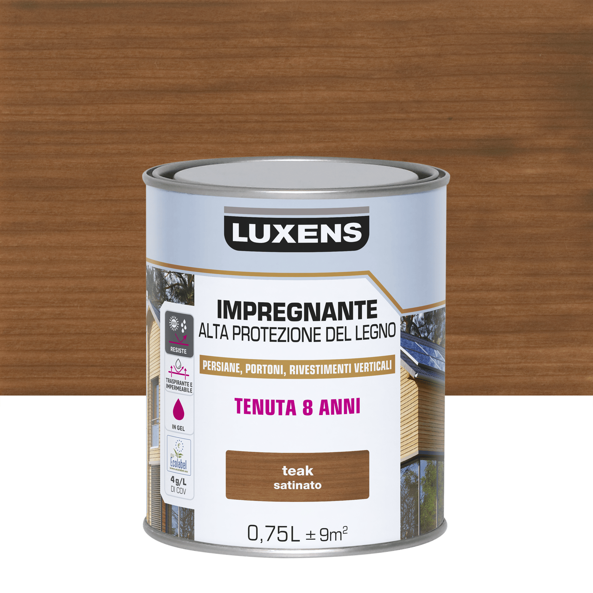 LUXENS HIGH PROTECTION WATER-BASED TEAK WOOD PRESERVATIVE 750 ML