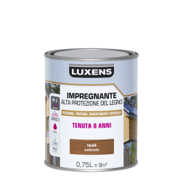 WATER-BASED TEAK WOOD PROTECTIVE IMPREGNATING AGENT HIGH PROTECTION LUXENS 750 ML