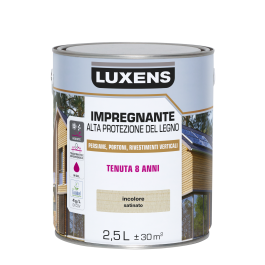 WATER-BASED WOOD PROTECTIVE IMPREGNATING AGENT WALNUT HIGH PROTECTION LUXENS 2.5 LT