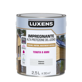 WATER-BASED WHITE HIGH PROTECTION LUXENS WATER-BASED WOOD PRESERVATIVE IMPREGNATING AGENT 2.5LT