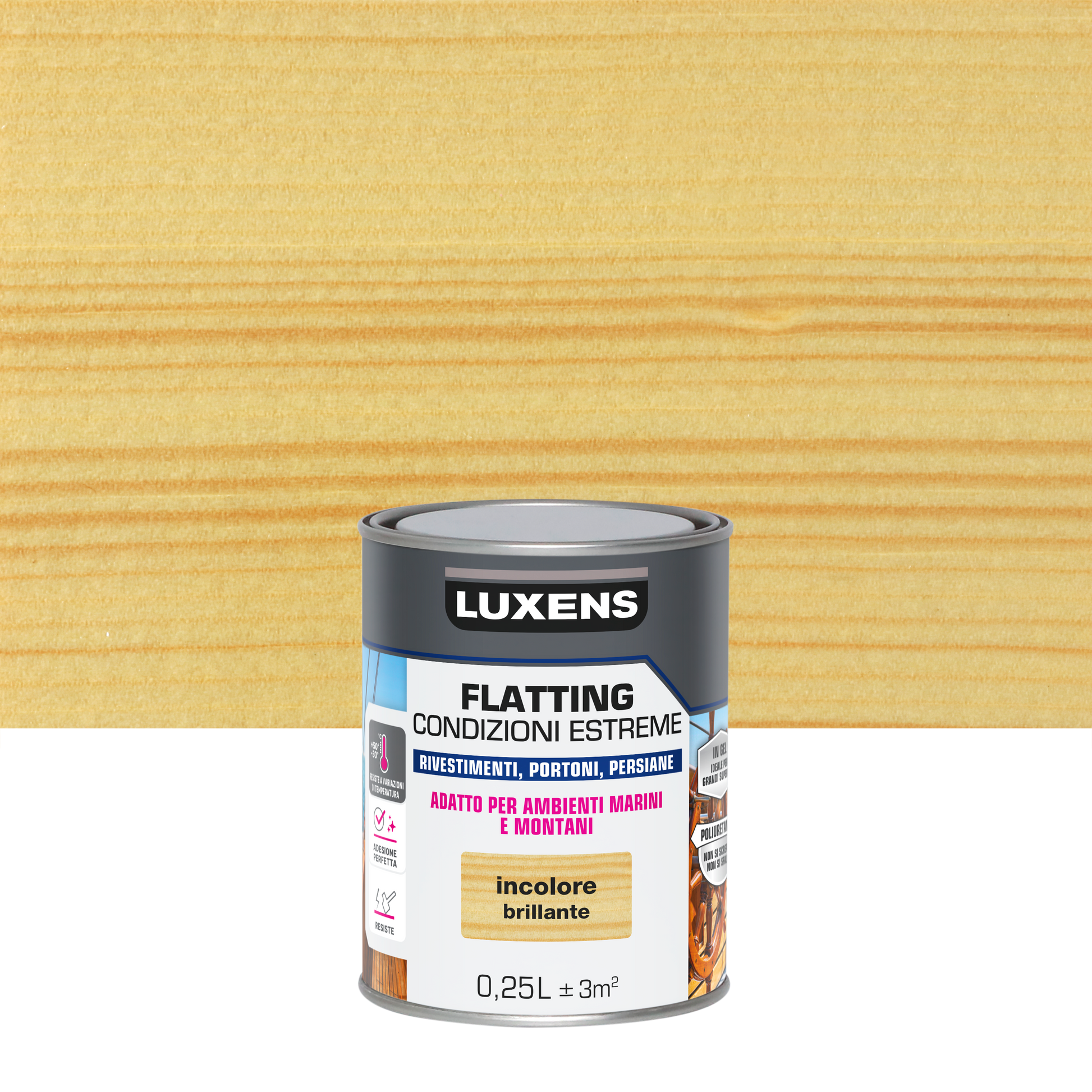 SOLVENT-BASED EXTREME CLIMATE FLATTING 250ML LUXENS