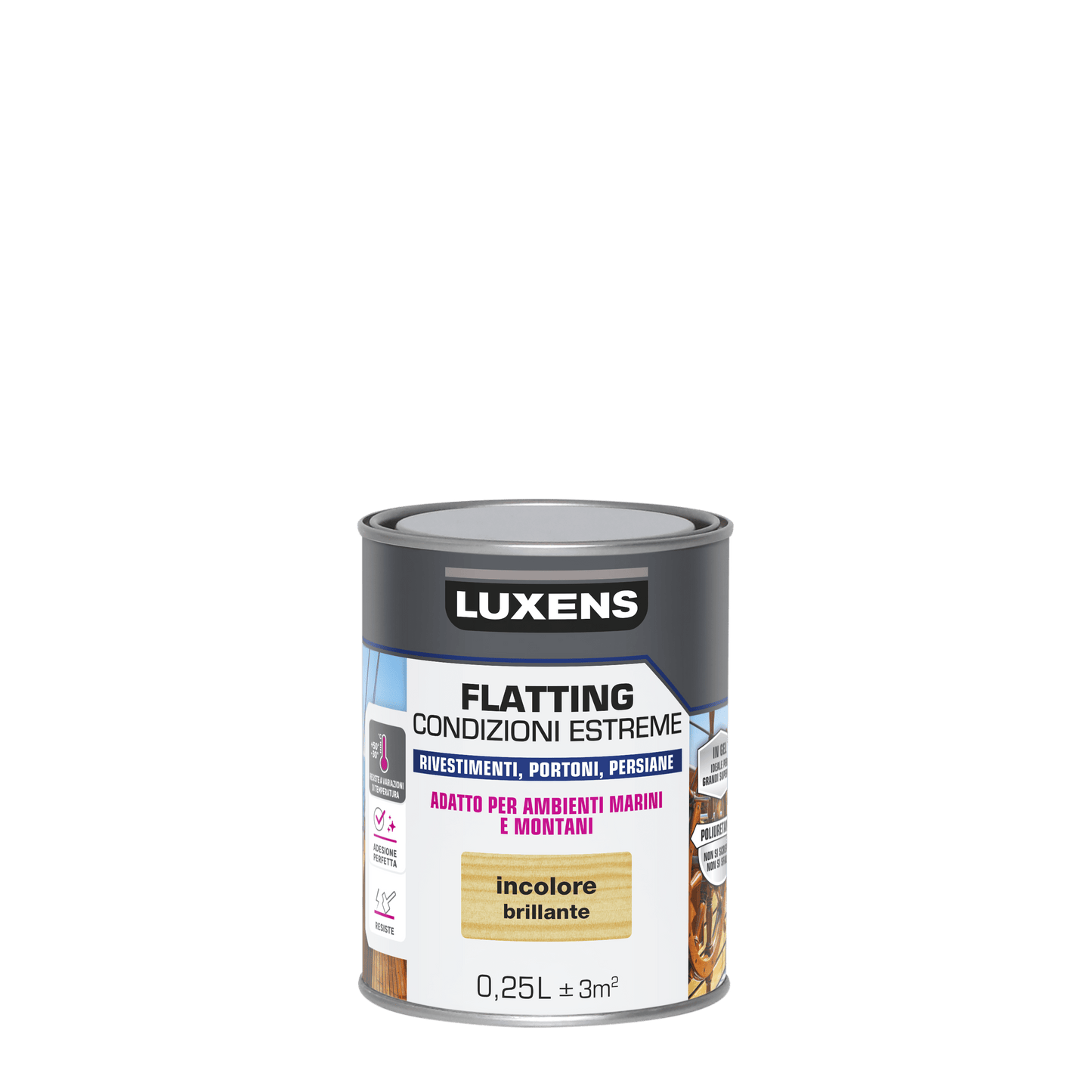 Bricocenter SOLVENT-BASED EXTREME CLIMATE FLATTING 250ML LUXENS