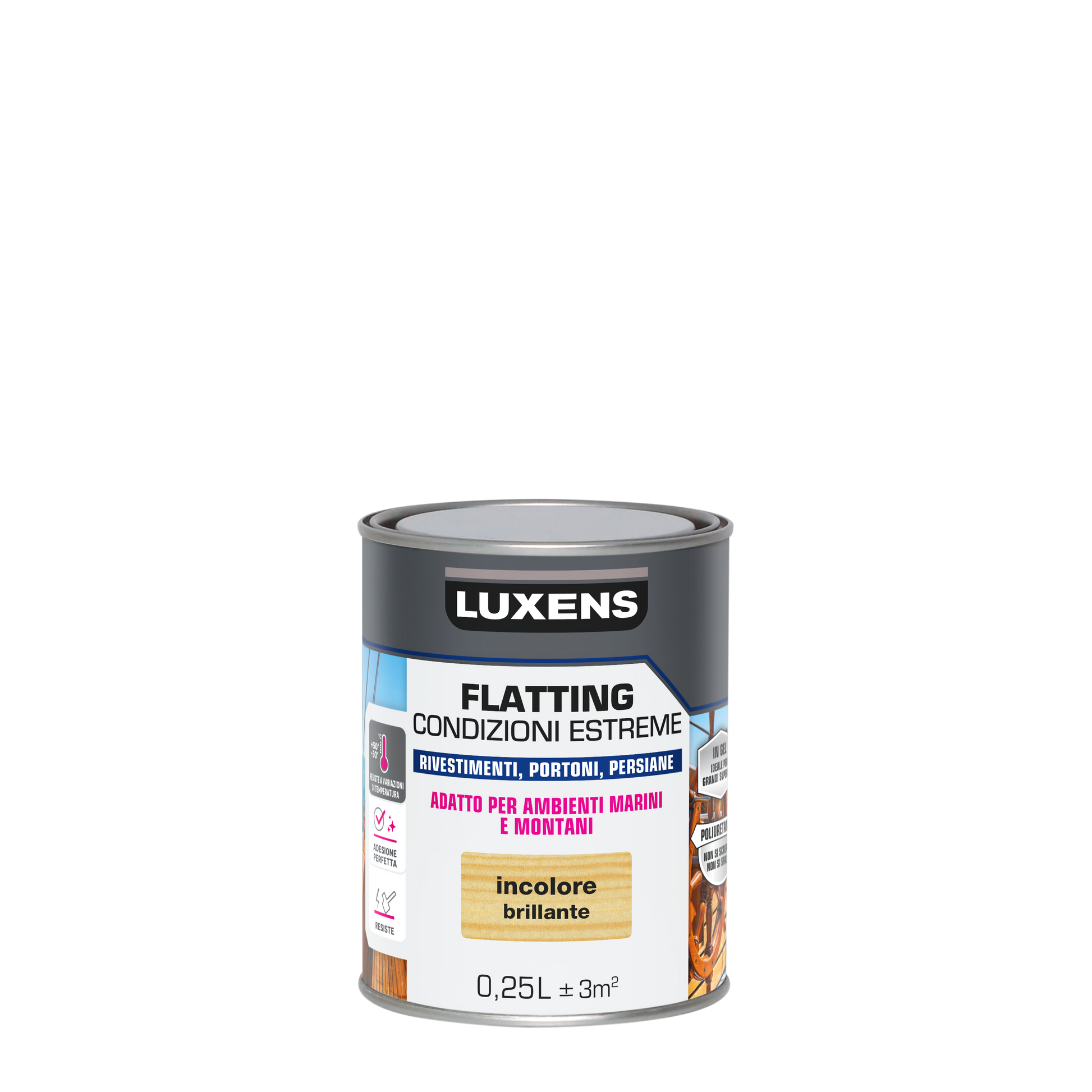 SOLVENT-BASED EXTREME CLIMATE FLATTING 250ML LUXENS