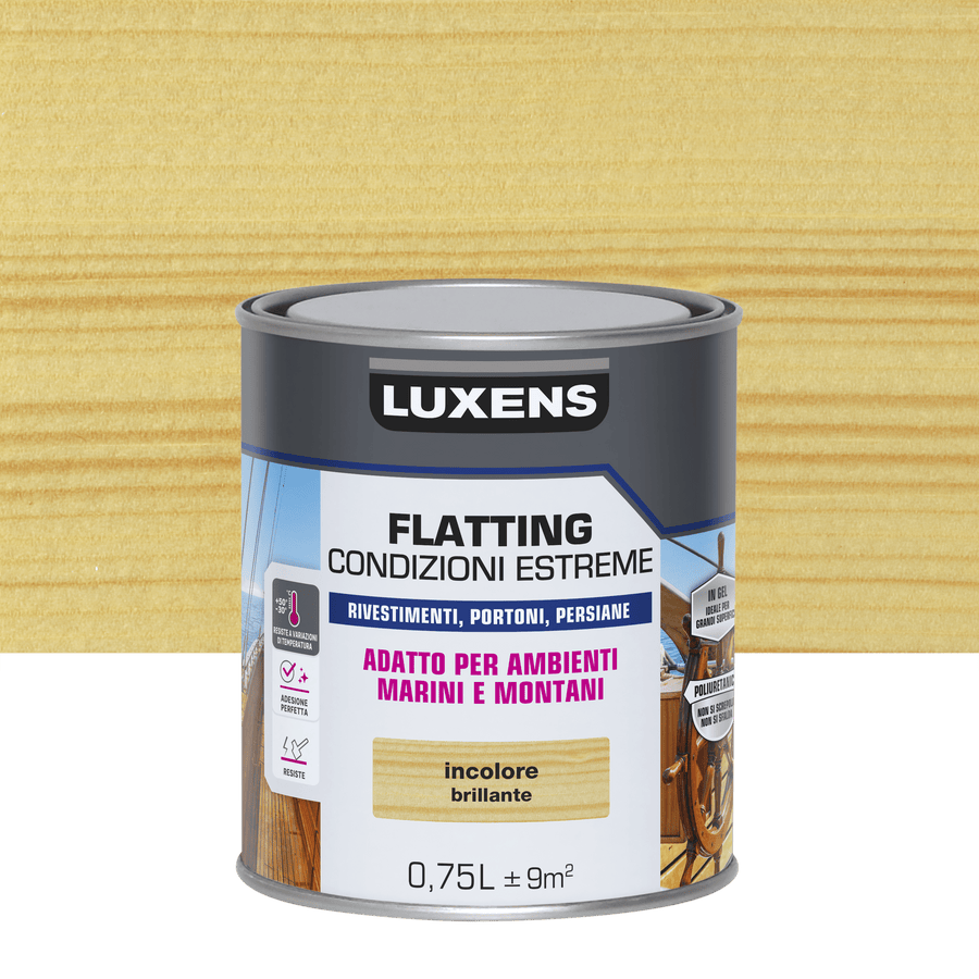 Bricocenter SOLVENT-BASED EXTREME CLIMATE FLATTING 750ML LUXENS