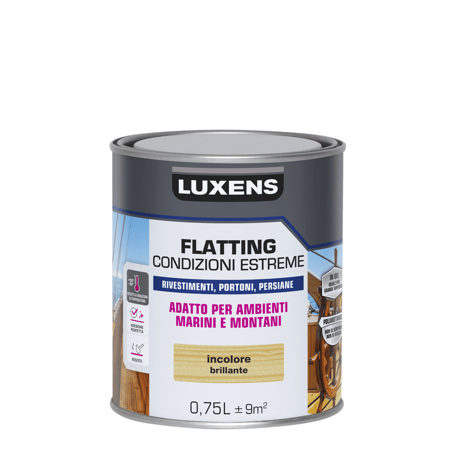 Bricocenter SOLVENT-BASED EXTREME CLIMATE FLATTING 750ML LUXENS
