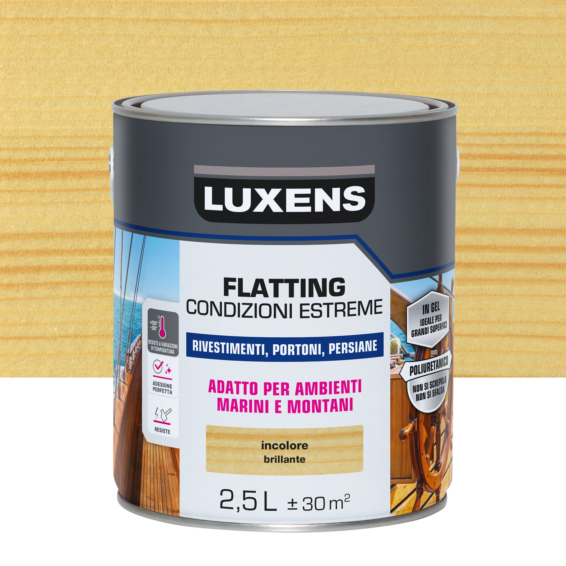 SOLVENT-BASED EXTREME CLIMATE FLATTING 2.5L LUXENS