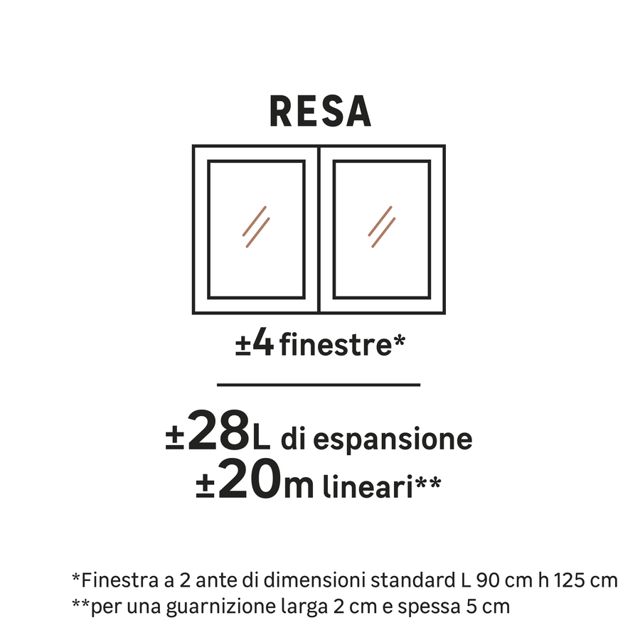 Bricocenter AXTON 750ML RAPID WINDOW AND DOOR FILLING POLYURETHANE FOAM WITH STRAW