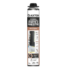 AXTON GUN RAPID WINDOW AND DOOR FILLING POLYURETHANE FOAM 750ML