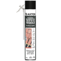 POLYURETHANE ADHESIVE FOAM ROOFING AND TERRACOTTA TILES WITH STRAW AXTON 750ML