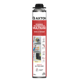 POLYURETHANE FOAM FOR GUN 750ML AXTON