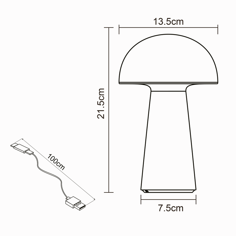 Bricocenter SIGRUN TABLE LAMP METAL GREEN CACTUS H 21.5CM LED 5W WARM LIGHT TOUCH DIMMABLE