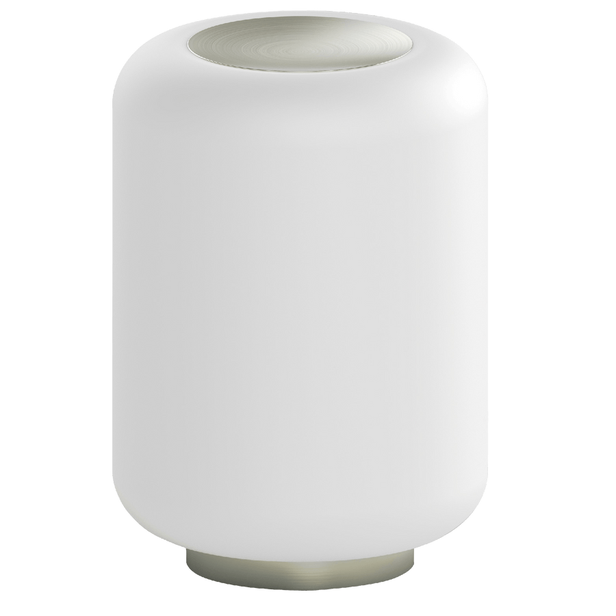 Bricocenter BOMBO METAL AND GLASS TABLE LAMP H21.5CM LED 6.5W WARM LIGHT DIIMERABLE TOUCH