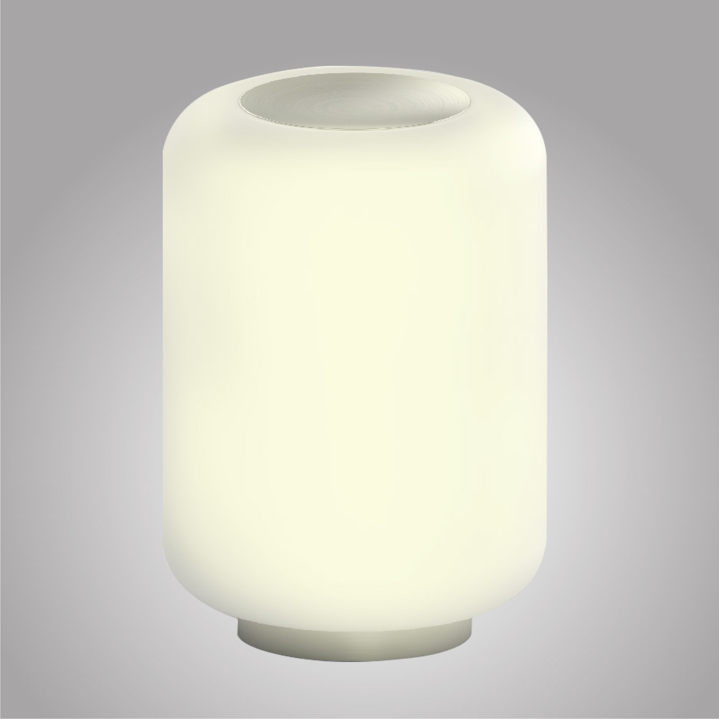 Bricocenter BOMBO METAL AND GLASS TABLE LAMP H21.5CM LED 6.5W WARM LIGHT DIIMERABLE TOUCH