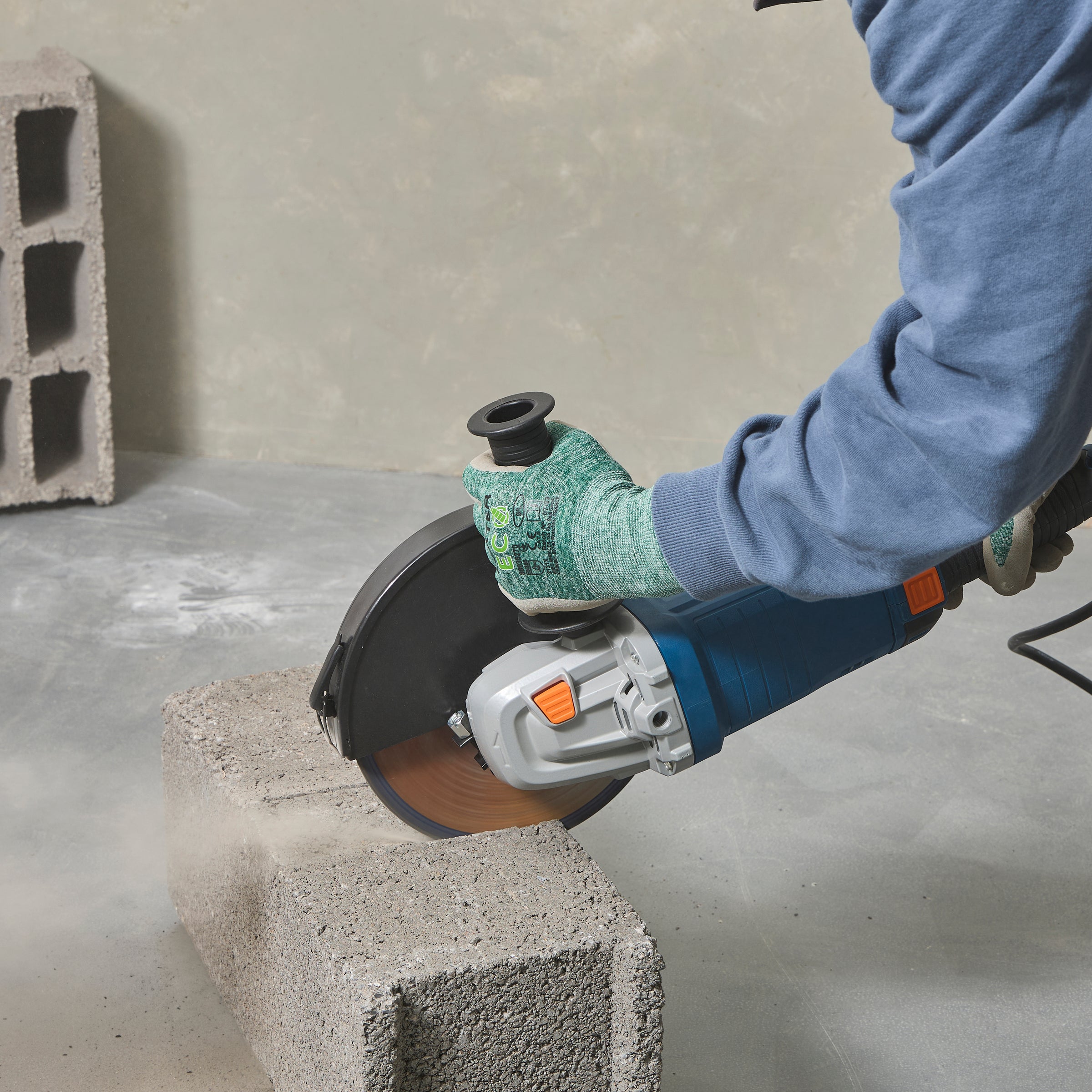 DEXTER ANGLE GRINDER 230MM 2100W