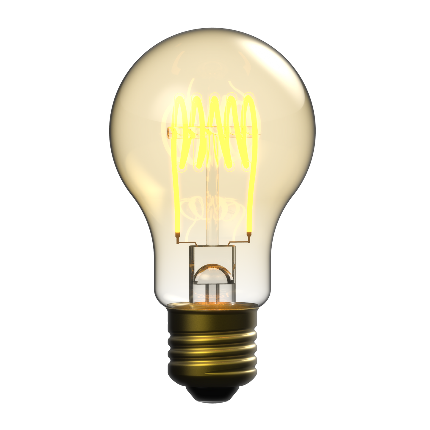 DECORATIVE LED BULB E27= 60W DROP SMALL AMBER