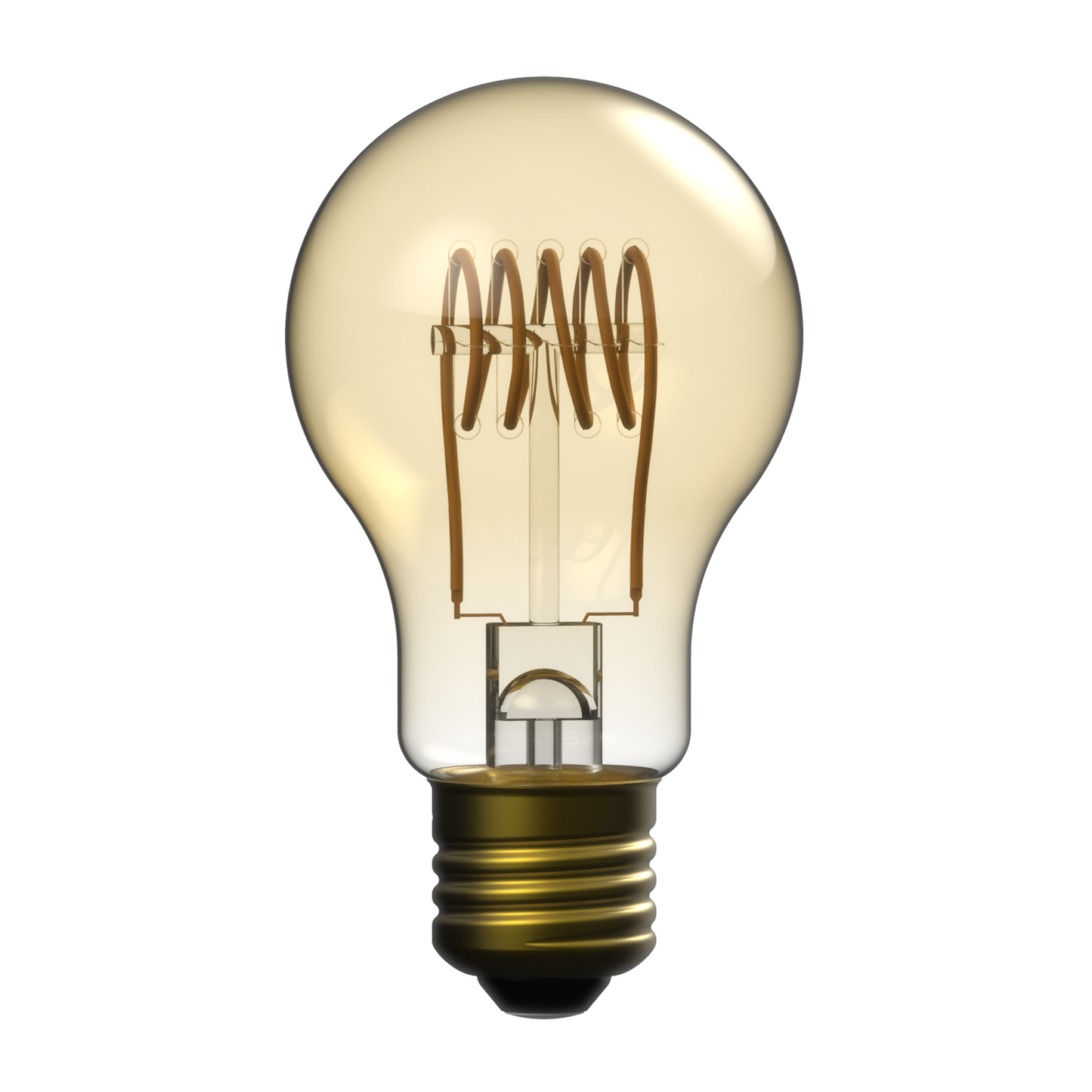 DECORATIVE LED BULB E27= 60W DROP SMALL AMBER