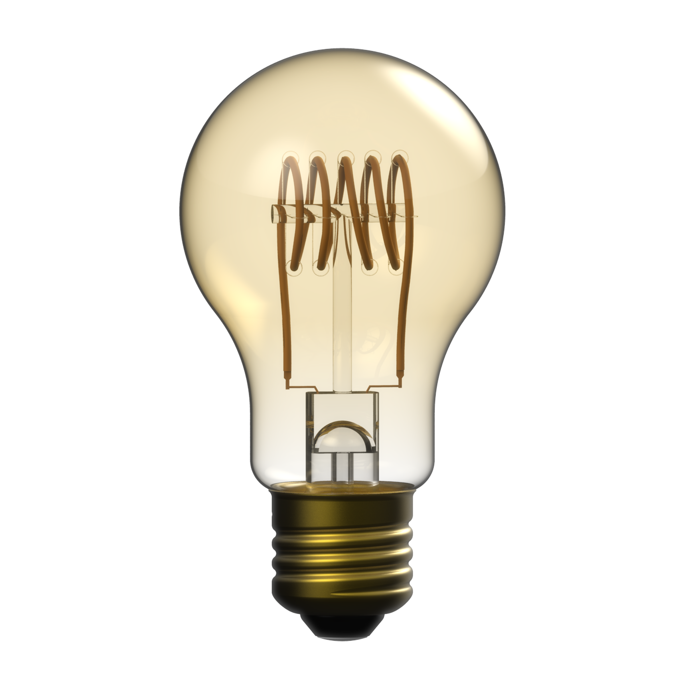 DECORATIVE LED BULB E27= 60W DROP SMALL AMBER