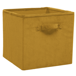 SPACEO KUB BASKET L31XP31XH31CM VELVET PECAN 5