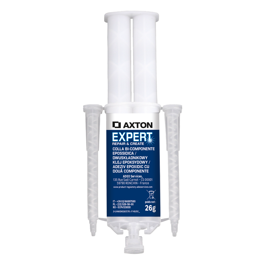 TWO-COMPONENT EPOXY GLUE ALL MATERIALS EXPERT AXTON 26GR