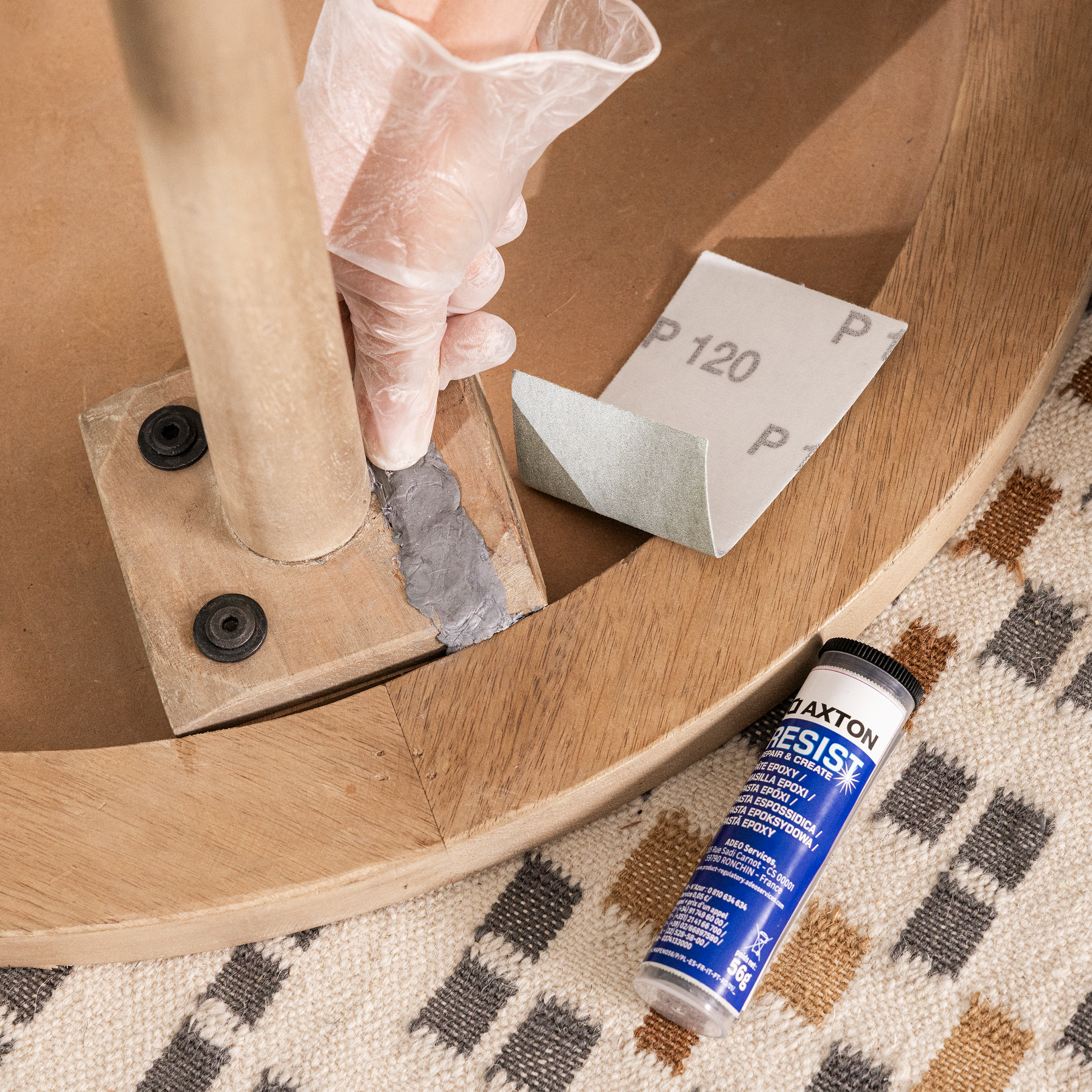 EPOXY PASTE FILLER ALL MATERIALS RESIST AXTON 56GR