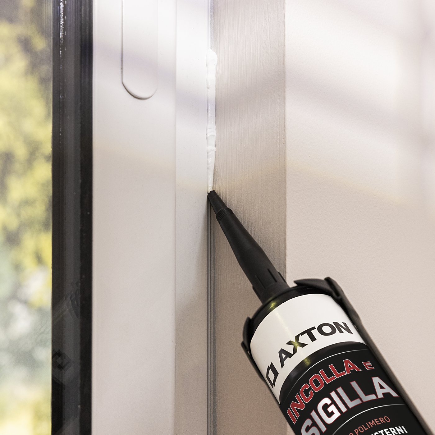 ASSEMBLY GLUE SEALANT ALL MATERIALS ALSO EXTERNAL AXTON 290ML