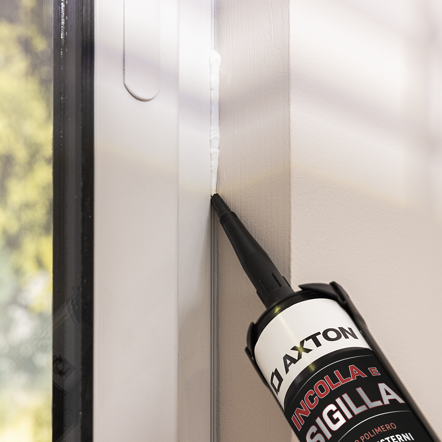 ASSEMBLY GLUE SEALANT ALL MATERIALS ALSO EXTERNAL AXTON 290ML