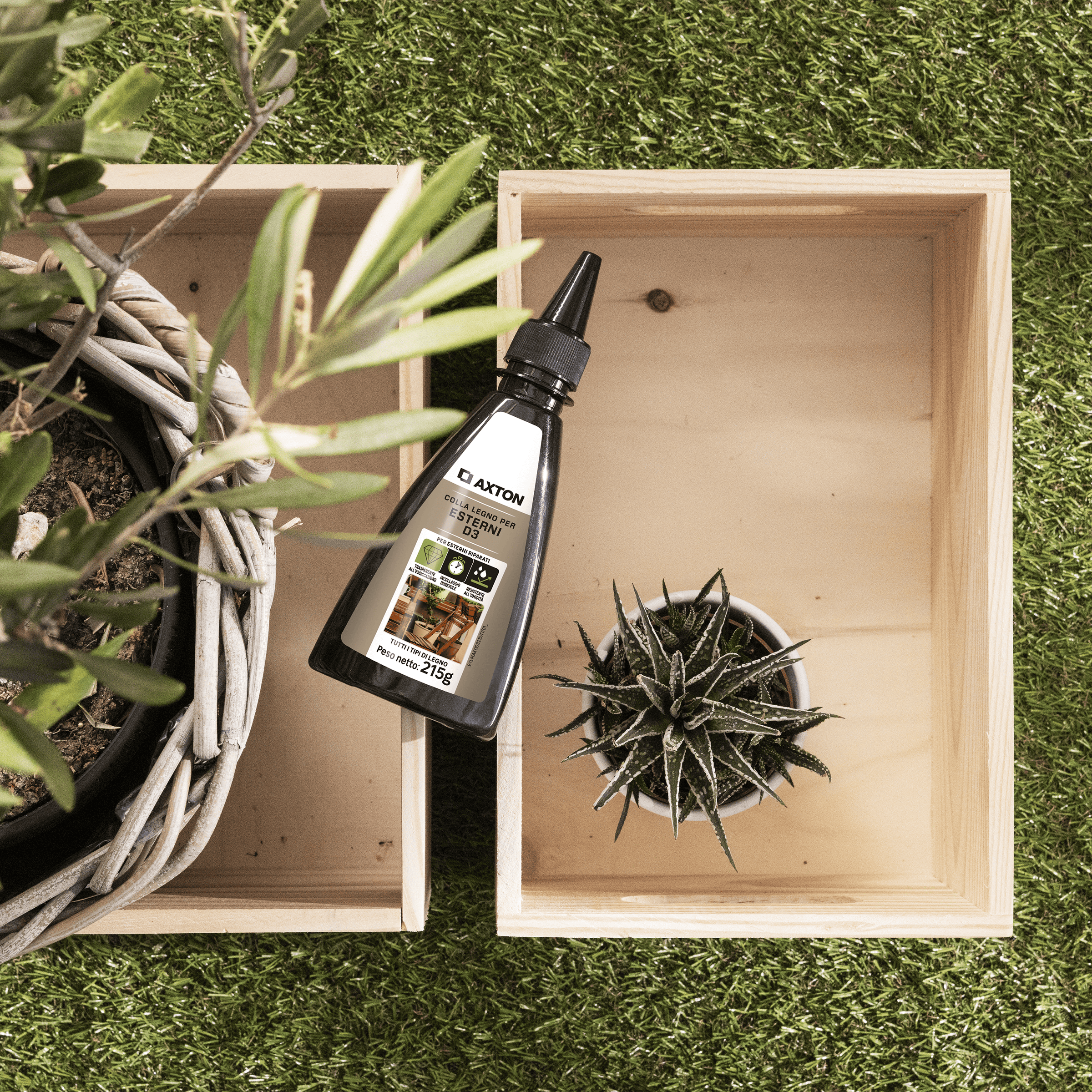 WOOD GLUE D3 AXTON 215GR