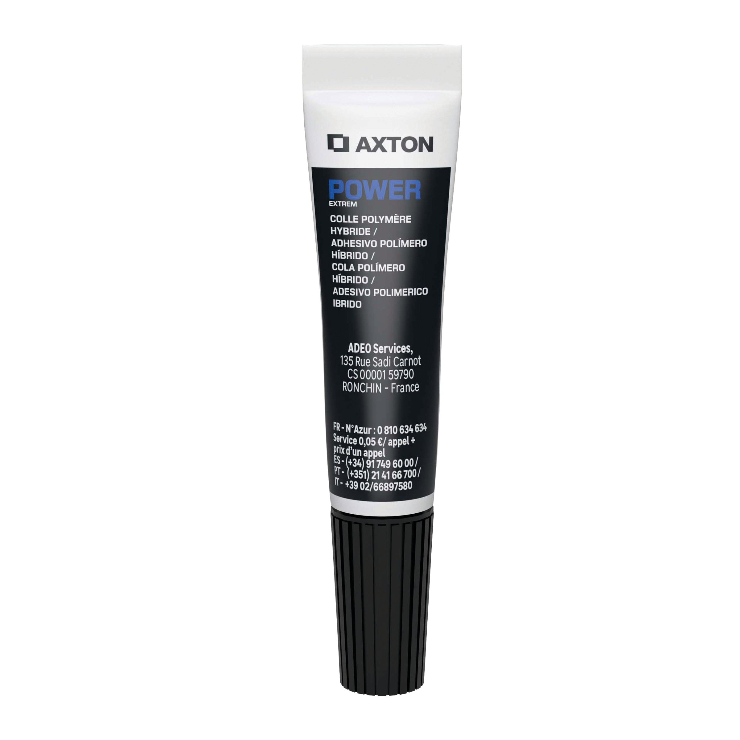 GLUE ALL MATERIALS ALSO RESISTANT TO WATER POWER EXTREM AXTON 20GR