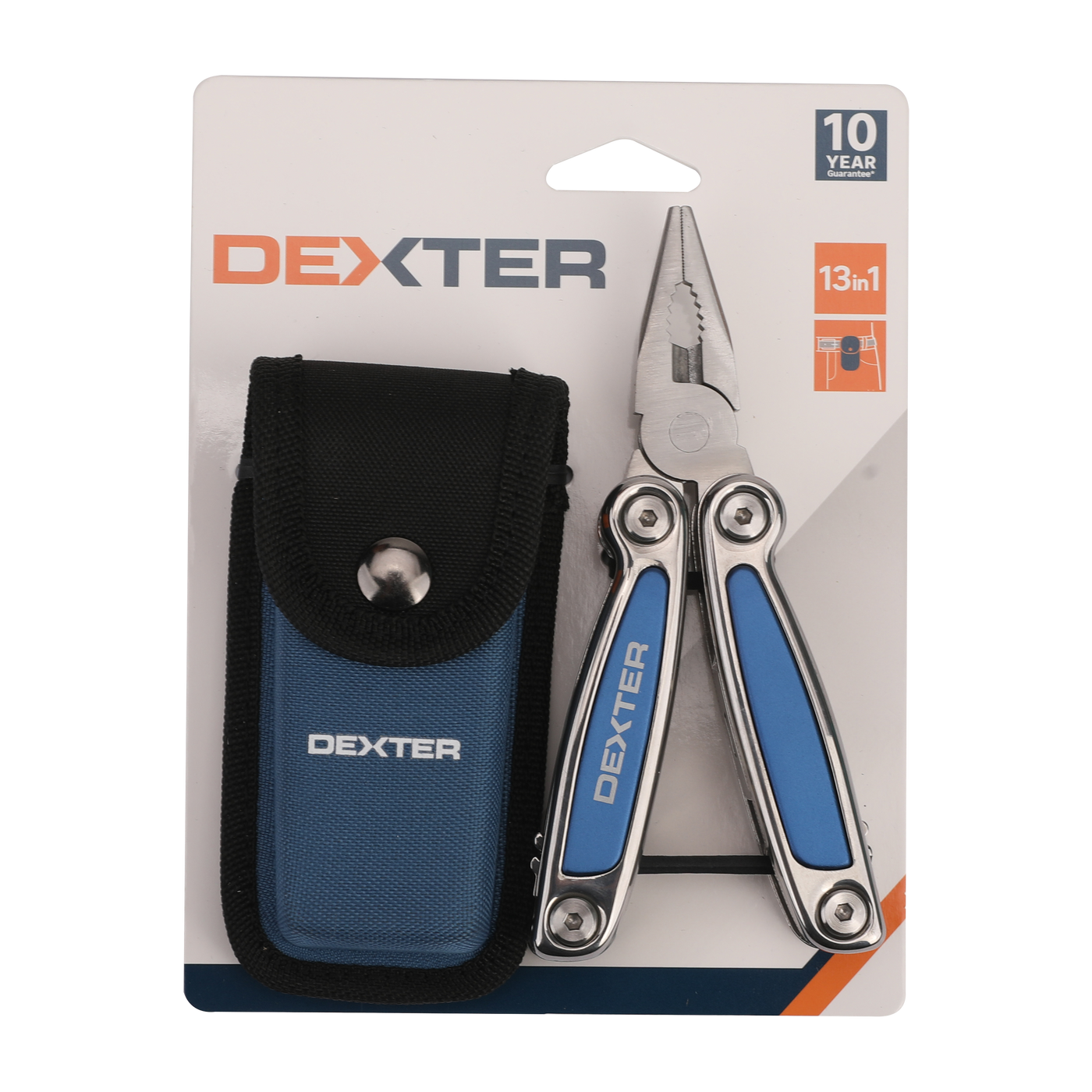 DEXTER 13-IN-1 MULTIFUNCTION FOLDING PLIERS
